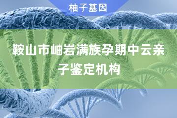 鞍山市岫岩满族自治县孕期中云亲子鉴定机构