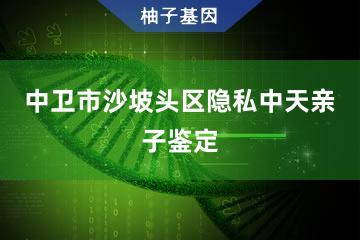 中卫市沙坡头区隐私中天亲子鉴定便民服务处