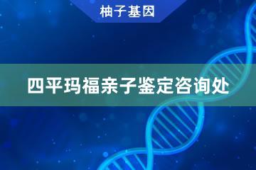 四平玛福亲子鉴定咨询处