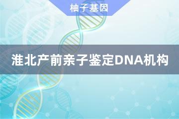 淮北产前亲子鉴定DNA机构