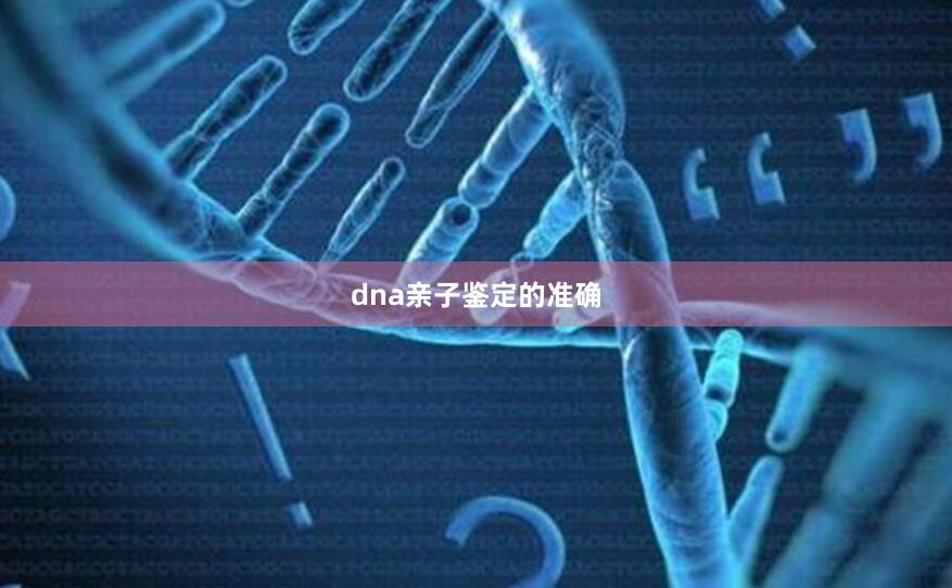 dna亲子鉴定的准确