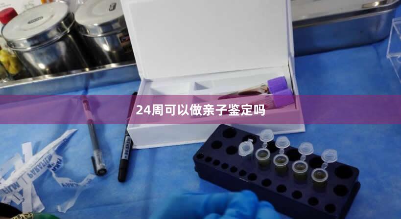 24周可以做亲子鉴定吗