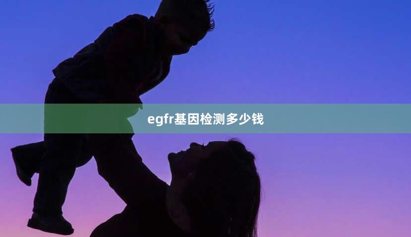 egfr基因检测多少钱