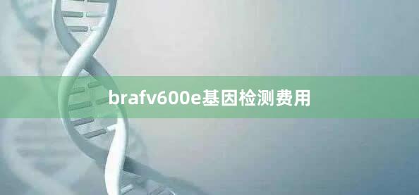 brafv600e基因检测费用