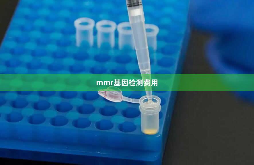 mmr基因检测费用