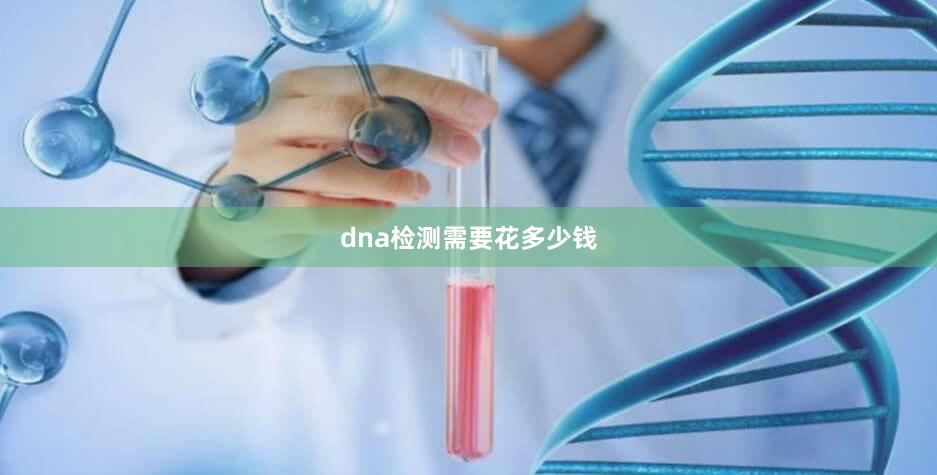 dna检测需要花多少钱