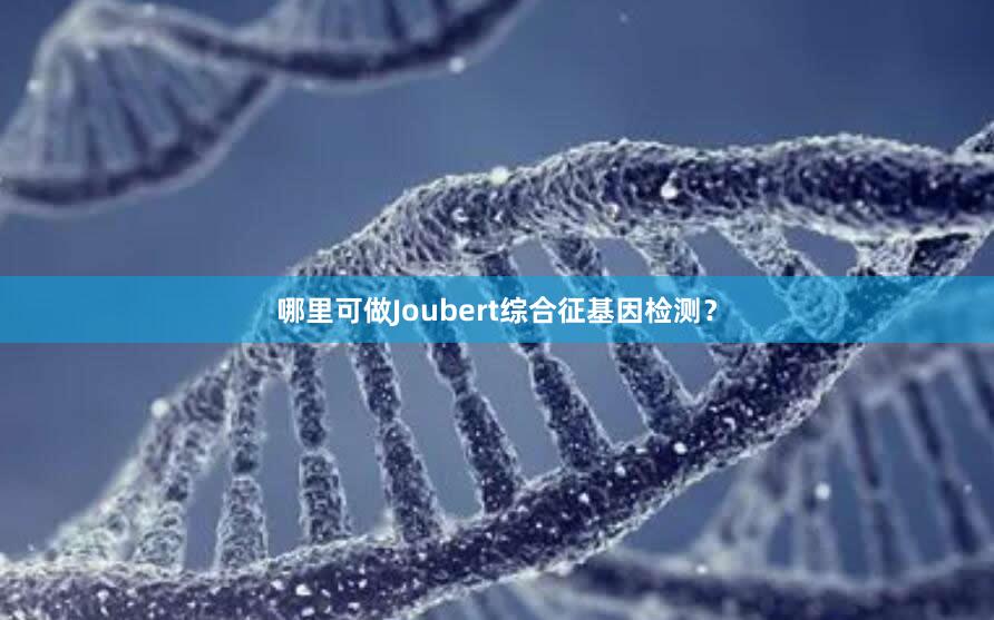 哪里可做Joubert综合征基因检测？