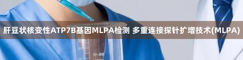 肝豆状核变性ATP7B基因MLPA检测 多重连接探针扩增技术(MLPA)