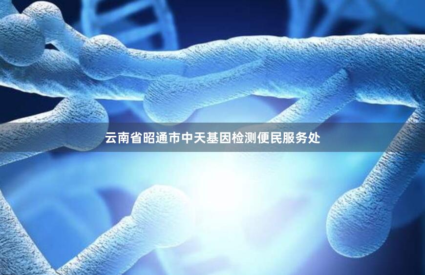 云南省昭通市中天基因检测便民服务处